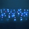 Гирлянда эл.д/улицы подвесная Бахрома 5*0,4/0,6м 180LED (св.провод) цв.белый/синий мерц. арт.725-558