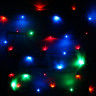 Гирлянда электрическая для дома точечная 3,5м 36LED цвет мульти (зеленый провод) 8режимов арт.130-359
