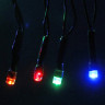 Гирлянда электрическая для дома точечная 3,5м 36LED цвет мульти (зеленый провод) 8режимов арт.130-359