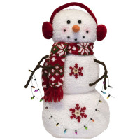Игрушка декор. "Снеговик" 41см арт.92330