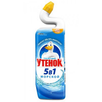 Чистящее средство  для сантехники ТУАЛЕТНЫЙ УТЕНОК 900мл Морской
