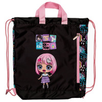 Сумка для сменной обуви 1 отделение (deVENTE) Fancy Girl карман на молнии 38x43x9 см арт.7040435