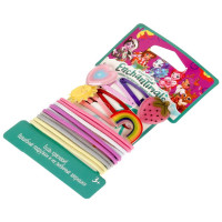 Набор д/волос Милая Леди ЭНЧАНТИМАЛС 4 зажима+10 резинок цв. асс. арт.HAIRSET-EN6