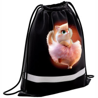 Сумка для сменной обуви 1 отделение с вентиляцией (ErichKrause) Prima Cat 41х50 см арт.64950