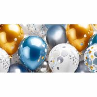 Конверт для денег Блестящие шары (ГК) ВД-лак матовый арт.10000913