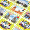 Игра настольная карточная Мемо (Умные игры) Столицы мира 50 карточек арт.4630395063555