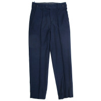 Брюки для мальчика (Praleska) арт.23033-2 Президент зауженный силуэт размерный ряд 28/122-46/182 цвет синий