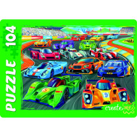 Пазл 104 элементов Крутой вираж №5 (РК) арт.П104-0744