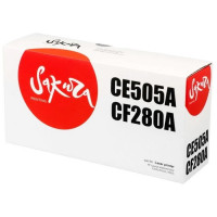 Картридж SAKURA CE505A/CF280A для HP Laserjet 400M/401DN P2035/P205 черный, 2700к