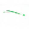 Ручка гелевая  прозрачный корпус  Crown 0,5мм светло-зеленая