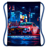 Сумка для сменной обуви 1 отделение (Hatber) Ночной дрифт 330х420мм арт.NMn_18017