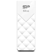Флеш диск 64GB USB 2.0 Silicon Power Ultima U03 белый