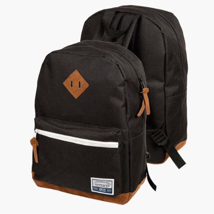 Рюкзак для мальчика (deVENTE) черный 40x30x14 см арт.7034930