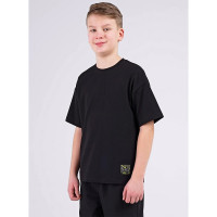 Футболка для мальчика арт.CLE 846427г размер 34/134-42/158 цвет черный