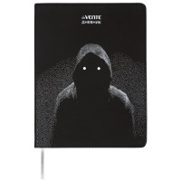 Дневник школьный гибкая обложка кожзам (deVENTE) Anonymous шелкография, отстрочка, ляссе арт.2222513