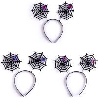 Ободок "Паутина"  на пружине цв.Микс арт.9732255