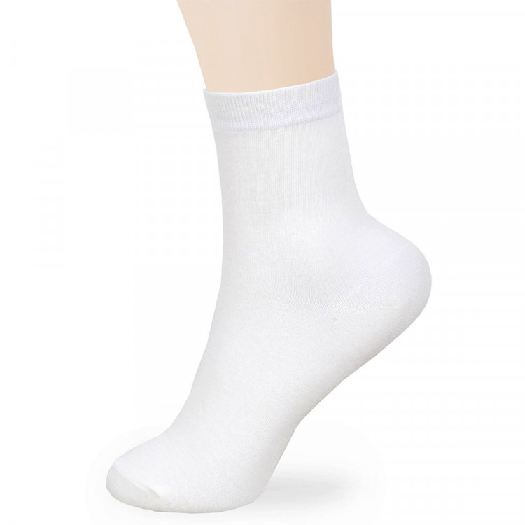 Носки детские арт.T416 размер 22-24 хлопок 80% полиамид 15% лайкра 5%  цвет белый для мальчика (batik)