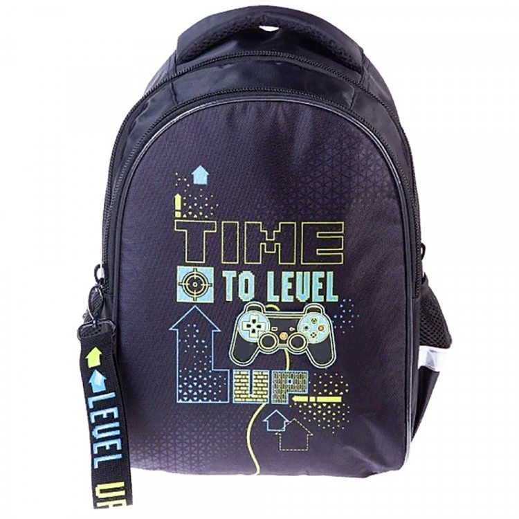 Рюкзак для мальчиков школьный (Hatber) PRIMARY SCHOOL Level up 38,5Х26Х17см арт.NRk_74063