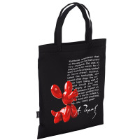 Сумка шопер (ErichKrause) Balloon Dog черный 40x32 см арт.63017