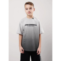 Футболка для мальчика арт.CLE 856988/14кд_п размер 34/134-42/158 цвет светло-серый
