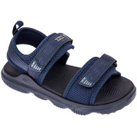 Сандалии для мальчика (KENKA) синие верх-текстиль подкладка-текстиль размерный ряд 30-35 арт.GDH_9008-4_navy