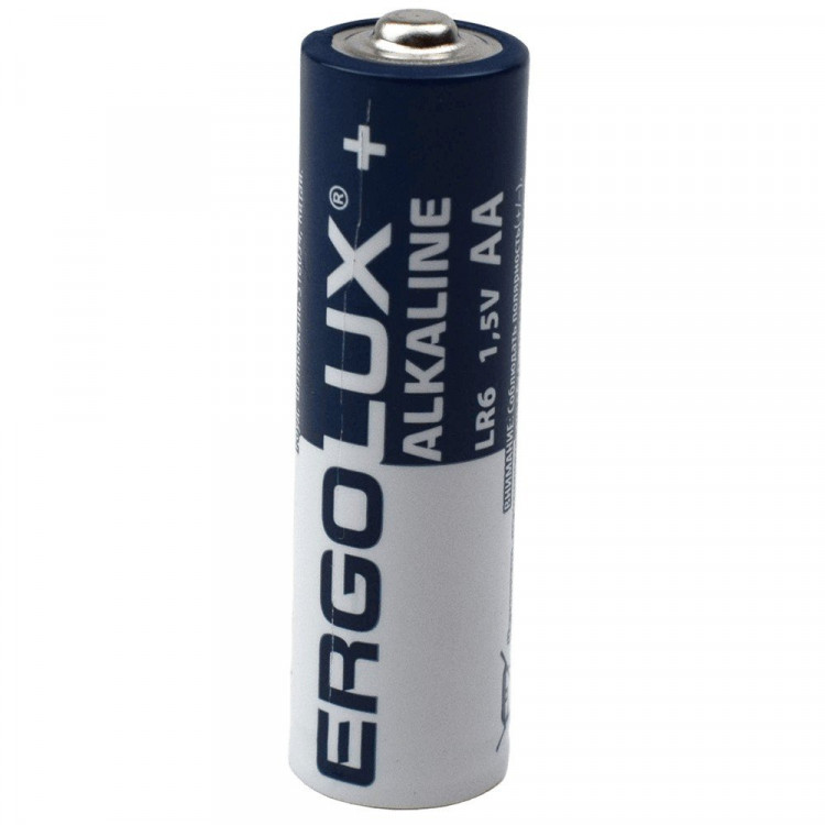 Батарейка Ergolux LR06 (АА) алкалиновые BL40 (цена за штуку) (Ст.40)