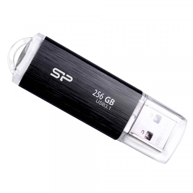 Флеш диск 256GB Silicon Power Blaze B02 USB 3.2 цв.черный