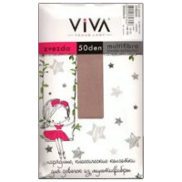 Колготки арт.ZVEZDA 50den 82% полиамид 18% эластан цвет бежевый (DANNI)