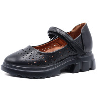 Туфли для девочки (Meitesi) черный верх-искусственная кожа подкладка-искусственная кожа размерный ряд 32-37 артикул ldj-ZRG11-11