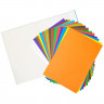 Набор цветного картона и цветной бумаги А4 20листов немелованные односторонние (ЛУЧ) Классика цвета арт. 31С 1957-08