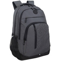 Рюкзак для мальчиков (Grizzly) арт.RU-536-2/3 серый 32х47х17 см