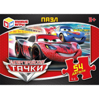Пазл 54 элемента Супергеройские тачки (Умные игры) арт.4630395043779