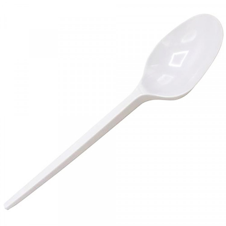 Ложка пластик столовая, упаковка 10шт/упак