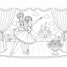 Раскраска А5 О чём мечтают девочки Балерина Фламинго 16 стр арт.37109