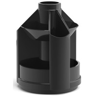 Подст. д/канц. принад. вращающ. (ErichKrause) Mini Desk черный арт.19792 (Ст.10)