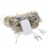 Гирлянда эл.д/дома занавес Bright light 3*3м 240LED (св.провод) цв.т.белый 8реж. арт.725-926