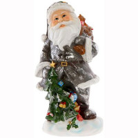 Статуэтка декоративная "Дед Мороз" 30,5см арт.754879