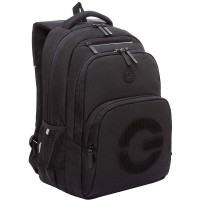 Рюкзак для мальчиков (Grizzly) арт.RU-530-8/2 черный - черный 32х45х23 см