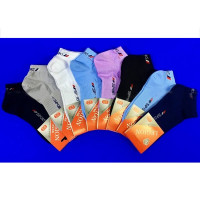 Носки женские арт.л-30 размер 23-25 хлопок 85% полиамид 13% эластан 2% цвет ассорти (Легион)