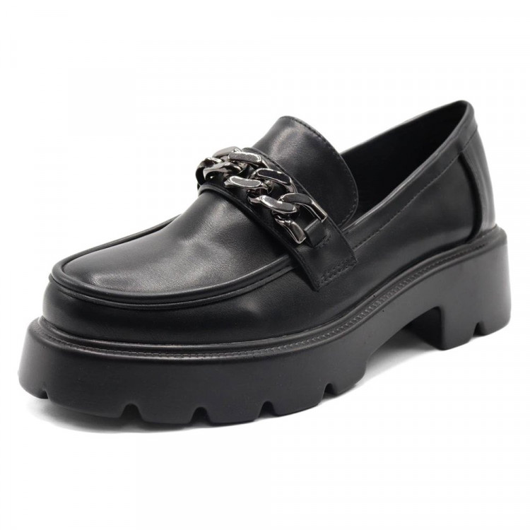 Туфли для девочки (Elena) черные верх-искусственная кожа подкладка- искусственная кожа артикул 171-1