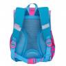 Ранец для девочек школьный (Grizzly) + мешок арт.RA-973-2 фиолетовый-жимолость 25х33х13см
