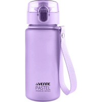 Бутылка 400 мл deVENTE Pastel матовая сиреневая  арт.8090331