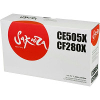 Картридж Sakura CE505X/CF280X для HP DNP205/LJ400M/LJ 401,черный, 6900стр.