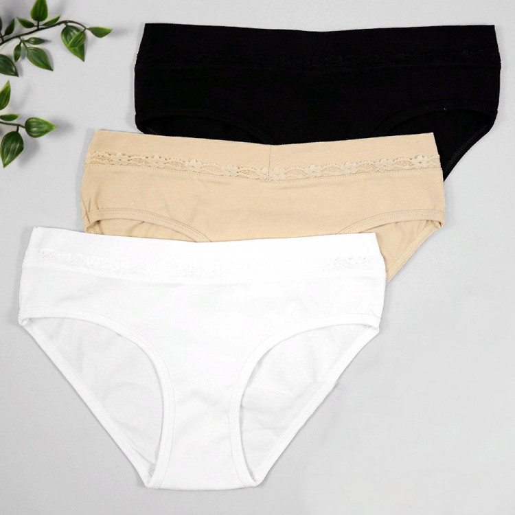 яяяТрусы для девочки арт.7960/6 размер 38/158-164 100% х/б цвет ассорти