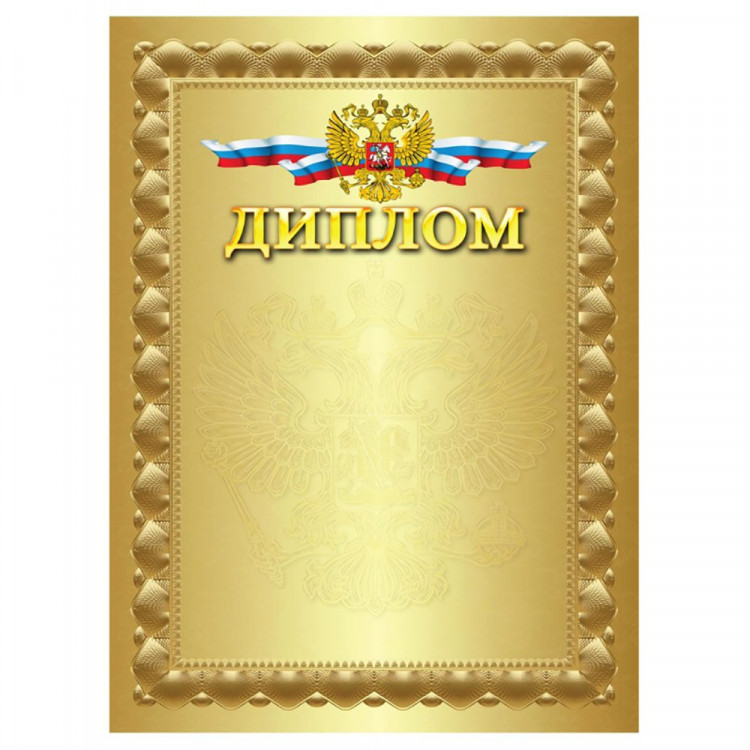 Бланк Диплом А4 190г/м2 арт.БДП-004