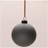 Шар пластик 06см матовый цв.коричнево-зеленый 224 арт.5424