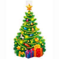 Плакат "Елочка новогодняя" 49*39см арт.10821938