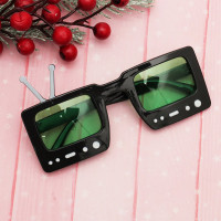 Очки карнавальные "TV" 14,2*7см арт.774-254