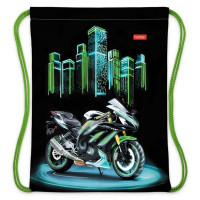 Сумка для сменной обуви 1 отделение (Hatber) Спортбайк 330х420мм арт.NMn_18023
