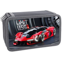 Пенал 3 отделения (Оникс) ПКК 12-5 Red car 190х115мм ламинированный картон